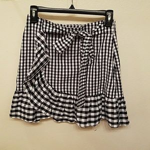 Neiman Marcus (Haute Rogue) Plaid Skirt